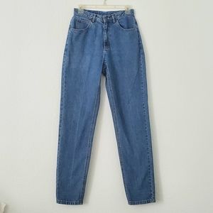 Vintage Liz wear mom jeans Fall 1985